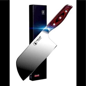 Vegetable Cleaver Knife - 7 inch Chinese Cleaver Meat Cleaver Asian Chef Knife